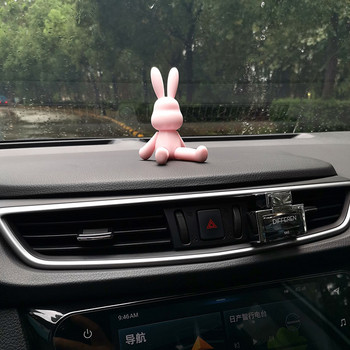 Creative Rabbit Държачи за мобилни телефони Пластмасови бонбони в цвят анимационен заек Стойка за мобилен телефон Държач за бюро Държач за кола