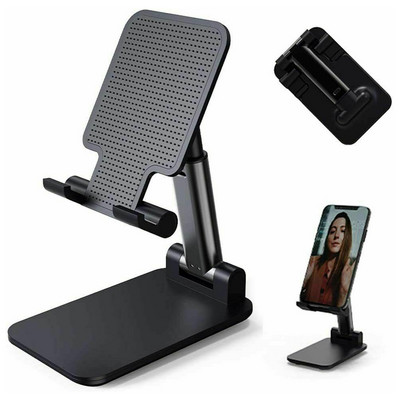 Universaalne lauaarvuti mobiiltelefoni hoidik Kokkupandav lauatelefoni lauaalus IPhone IPadi reguleeritavale tahvelarvutihoidjale