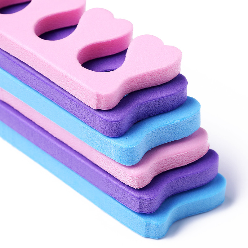 A Pair Profesionalios Minkštos Putos Medvilnė Pirštų kojų pirštų atskyrikliai Nagų priežiūra Pėdų Kempinėlė Minkšta Gelis UV Įrankiai Manikiūras Pedikiūras