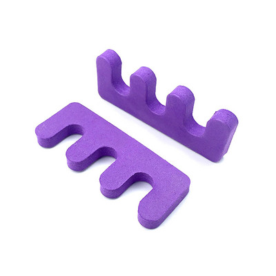 2 vnt./1 pora Nauji mieli saldainio spalvos Eva kojų pirštų skirstytuvas pirštų skirstytuvas medvilnės nagų įrankio priedai