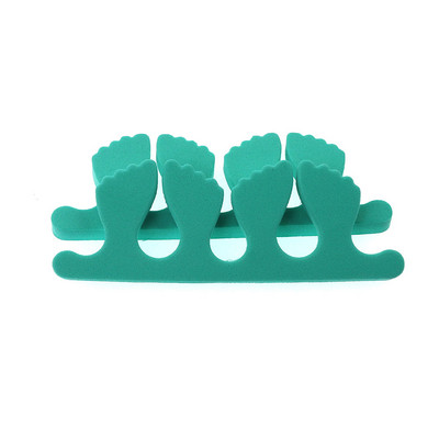 2 vnt./1 pora Nauji mieli saldainio spalvos Eva kojų pirštų skirstytuvas pirštų skirstytuvas medvilnės nagų įrankio priedai