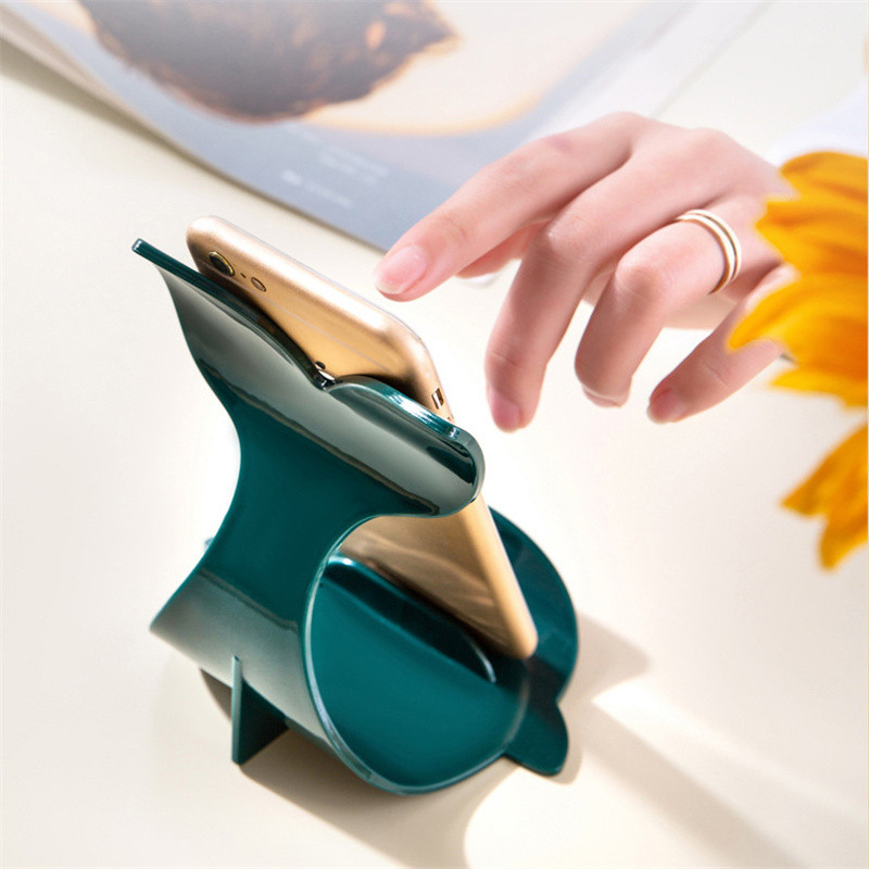 Επιτραπέζιο στήριγμα τηλεφώνου Whale Creative Universal Cartoon βραχίονα δάπεδο Μίνι φορητό μικρό διακοσμητικό πλαίσιο Lazy Flat πλαίσιο στήριξης