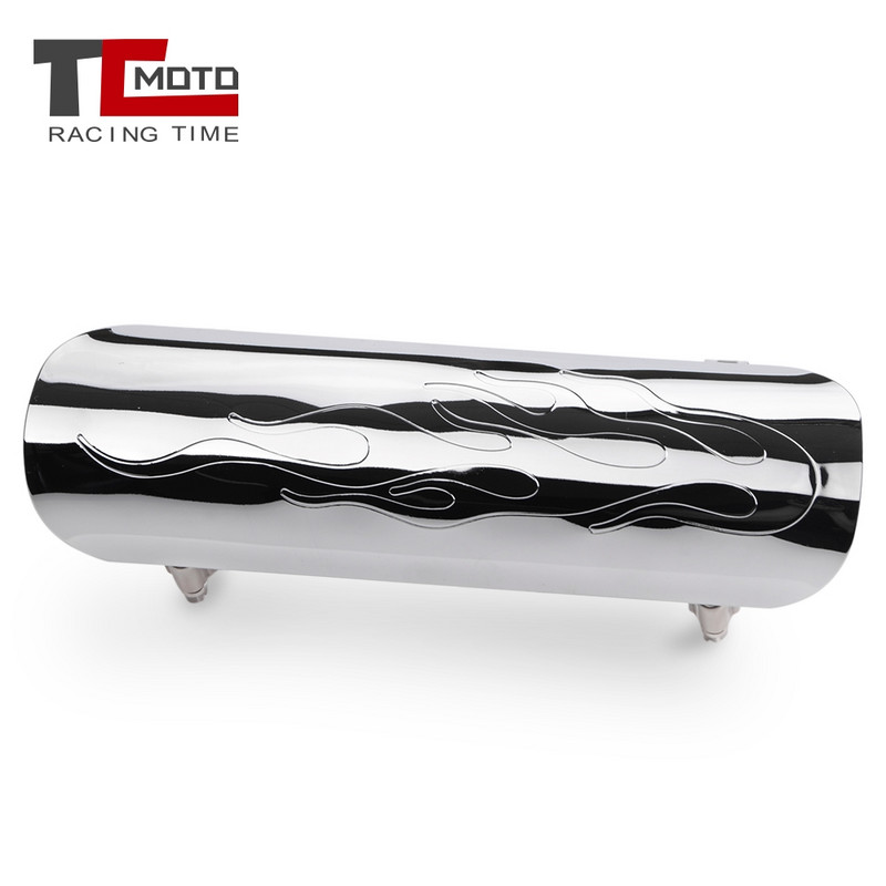 Tobă de eșapament cromată pentru motocicletă, țeavă de protecție termică, capac de protecție pentru Honda Shadow 600 750 1110 Aero Spirit VTX1300 XTX1800 VT750C