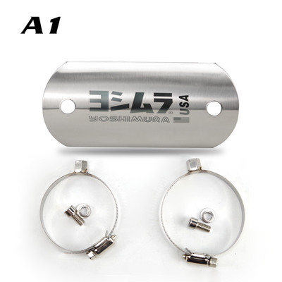 40–63 mm motociklo išmetimo vamzdžio šilumos skydo dangčio apsauga, apsauga nuo nuplikimo, skirta CBR500 Z900 MT07 RC390 R3 GSXR750 FZ1N