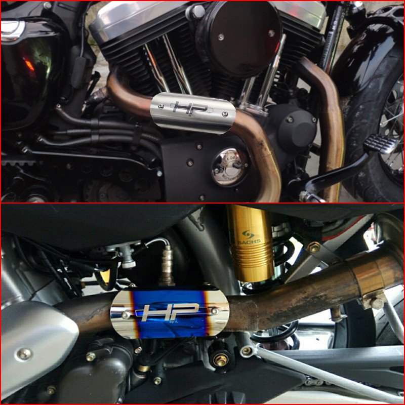 40–63 mm motociklo išmetimo vamzdžio šilumos skydo dangčio apsauga, apsauga nuo nuplikimo, skirta CBR500 Z900 MT07 RC390 R3 GSXR750 FZ1N