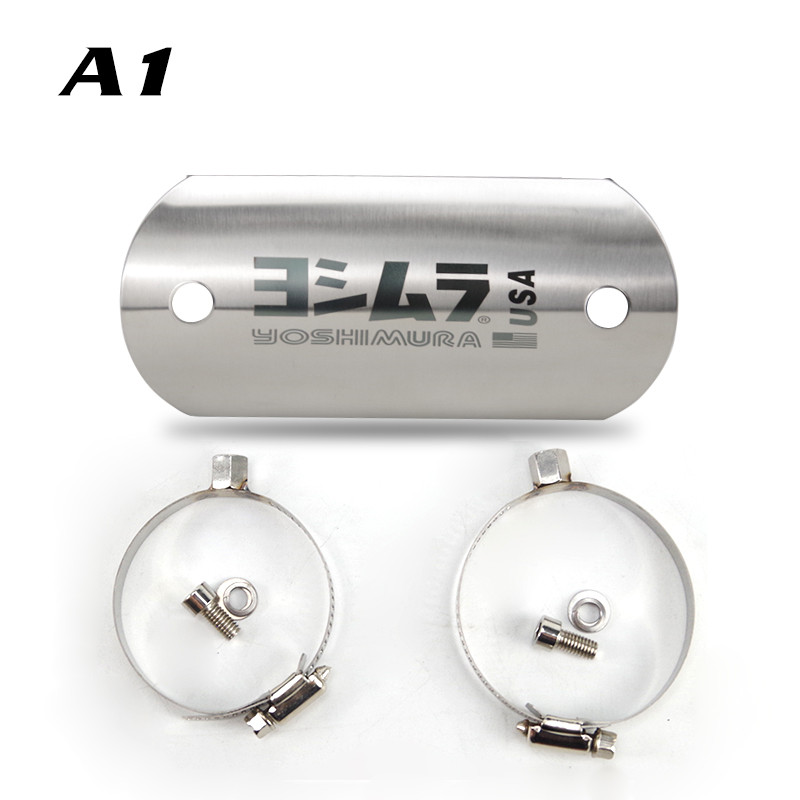 40–63 mm motociklo išmetimo vamzdžio šilumos skydo dangčio apsauga, apsauga nuo nuplikimo, skirta CBR500 Z900 MT07 RC390 R3 GSXR750 FZ1N