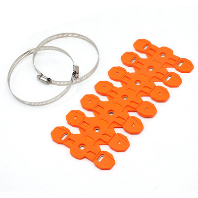 Motociklo išmetimo skydo duslintuvo vamzdžio dangčio apsauga BETA RR 2T 250/300 SHERCO SE 250/300 GASGAS EC XC