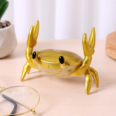 BLUEKAKA Cute Crab Držač za Smartphone Pan Glassess Phone Držač Stolni stalak Kreativni nosač za gledanje filmova uživo
