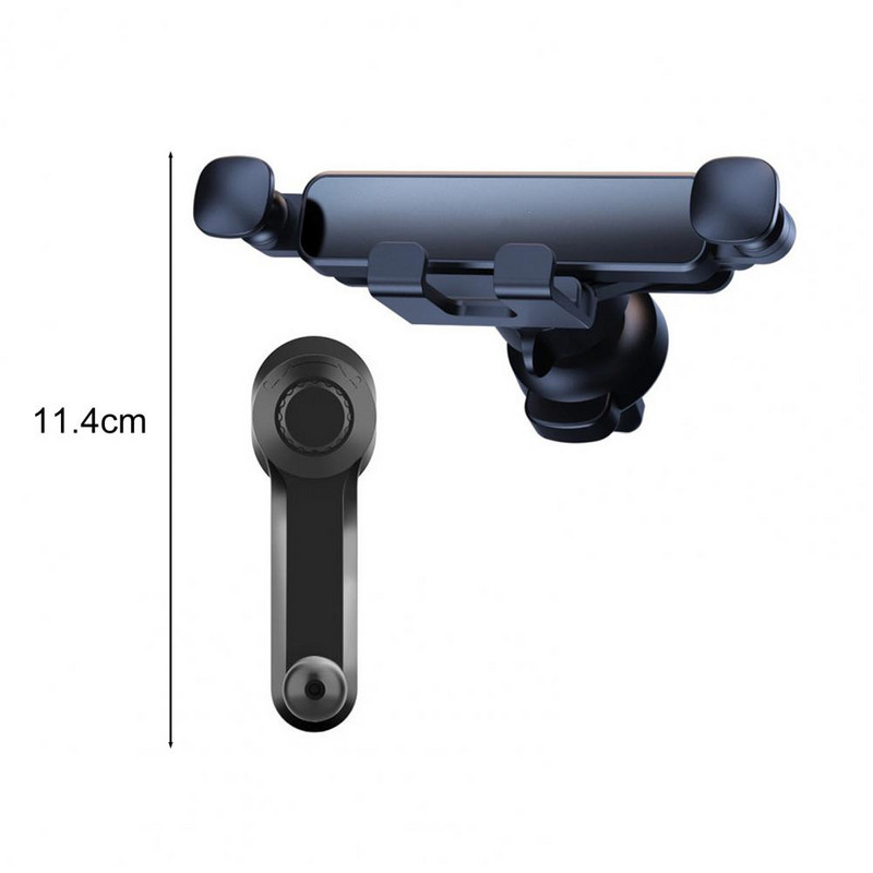 Mobiliųjų telefonų laikikliai 360 laipsnių reguliuojami stovai. Saugiai pritvirtinkite telefoną ant transporto priemonės oro išleidimo angos Tvirtas mobiliojo telefono laikiklis automobilyje