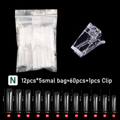 120/60 KOM. Umjetnički alati za oblikovanje noktiju za UV gel Brza izgradnja Obrasci za nadogradnju Gornji kalupi Dvostruki oblici Gornji oblici za kalupe za nokte