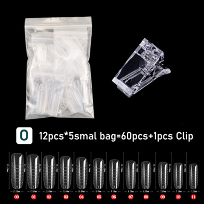 120/60 KOM. Umjetnički alati za oblikovanje noktiju za UV gel Brza izgradnja Obrasci za nadogradnju Gornji kalupi Dvostruki oblici Gornji oblici za kalupe za nokte