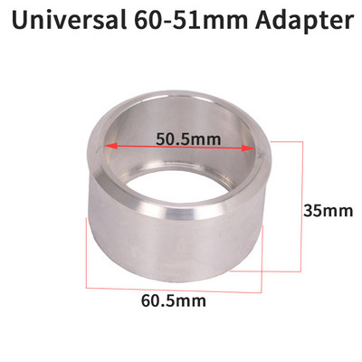 51 mm kuni 52 mm 54 mm 56 mm 58 mm 62 mm mootorratta Yoshimura väljalasketoru muunduri adapteri ühenduslüli toru toru reduktor 60 mm summuti võistlus