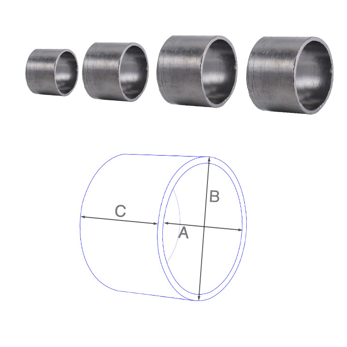 ZSDTRP Țeavă de toba de eșapament pentru motociclete Garnitură din grafit Inel de etanșare Conector amortizor Inel de etanșare pentru Honda Yamaha Dirt Pit Bike ATV