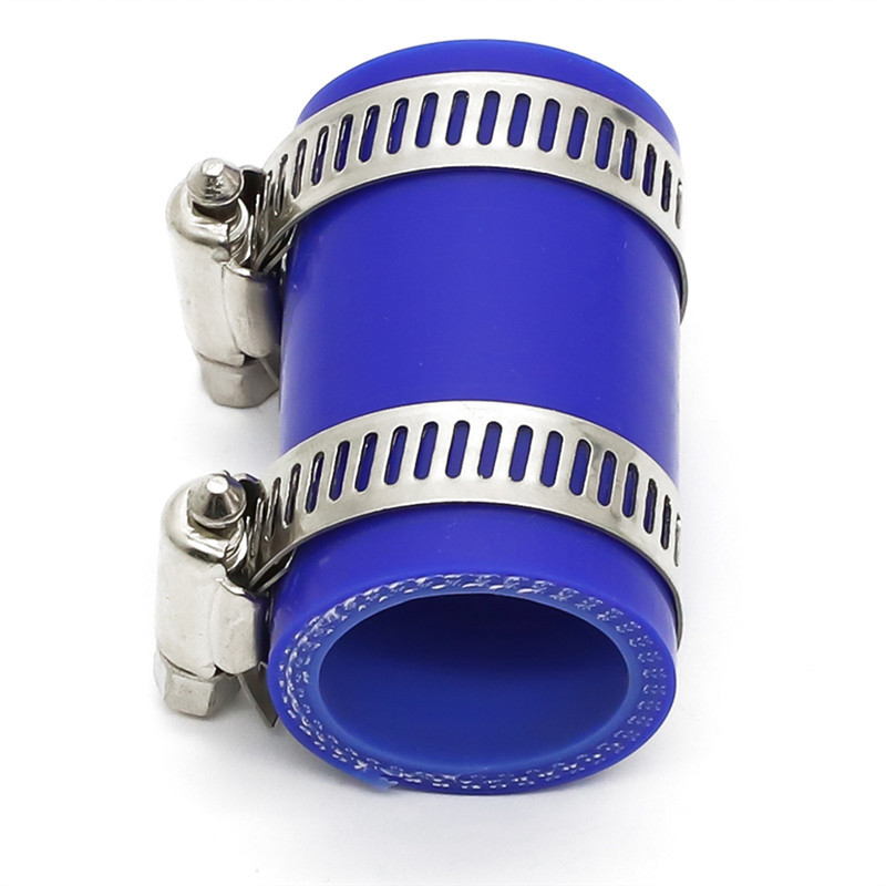 Pack-2 pentru Yamaha Banshee 87-06 Colieri de țeavă de eșapament Negru Se potrivește toți anii din fabrică Toomey FMF PC