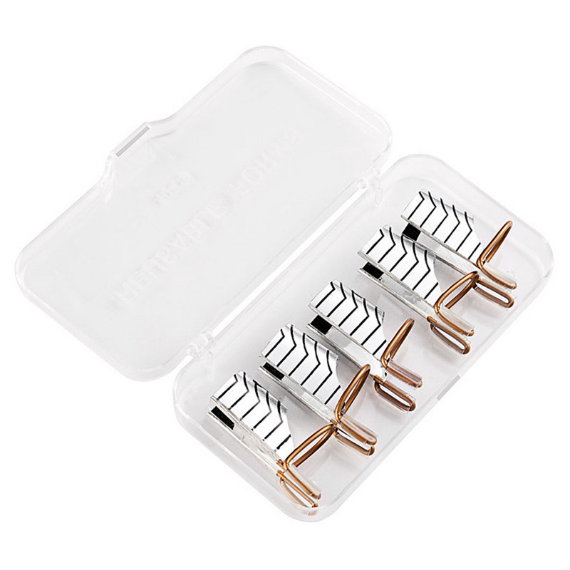 Višekratne aluminijske palete za nadogradnju noktiju UV gel akrilni savjeti Alat za držanje prstiju Nail Art Vodič za produžavanje prstiju Obrazac