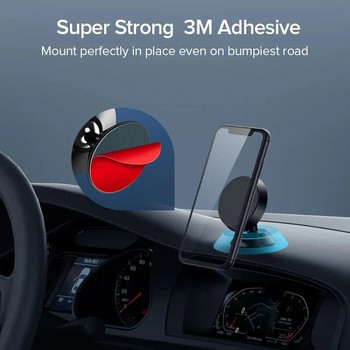 Магнитен държач за телефон за кола Стойка за мобилен мобилен телефон Стойка Магнитна скоба за монтиране в кола за iPhone 13 12 Samsung Redmi Xiaomi