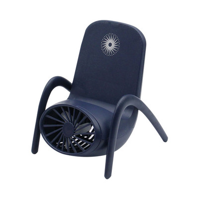 Mini vasaros telefono laikiklio ventiliatoriai USB įkraunamas nešiojamas rankinis aušinimo ventiliatorius, skirtas namų biurui Nutildyti stalinio kompiuterio ventiliatorių su kvėpuojančia šviesa