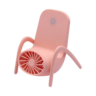 Mini vasaros telefono laikiklio ventiliatoriai USB įkraunamas nešiojamas rankinis aušinimo ventiliatorius, skirtas namų biurui Nutildyti stalinio kompiuterio ventiliatorių su kvėpuojančia šviesa