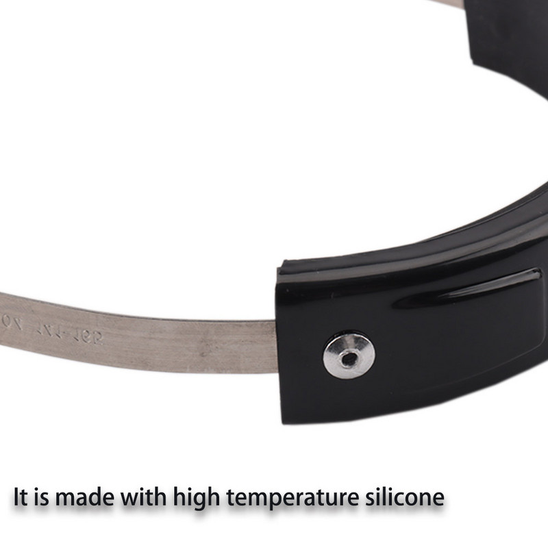 Colier de evacuare din oțel inoxidabil de 100-140 mm pentru motociclete Protector rotund oval pentru evacuare poate acoperi se potrivește pentru HONDA Africa Twin CRF1000L