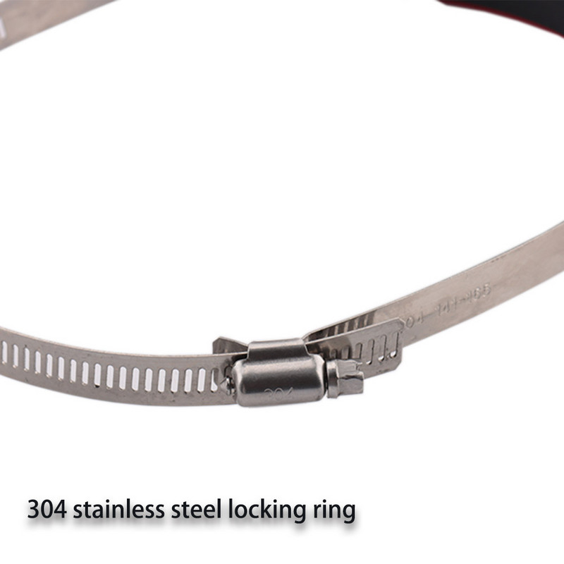 Colier de evacuare din oțel inoxidabil de 100-140 mm pentru motociclete Protector rotund oval pentru evacuare poate acoperi se potrivește pentru HONDA Africa Twin CRF1000L