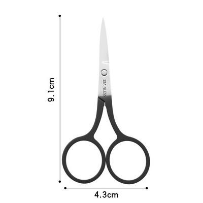 1PC Nails Art Škare Šminka Trimer za obrve Trepavice Uklanjanje dlačica s lica Škare za manikuru Alat za zanoktice Dodaci Škare