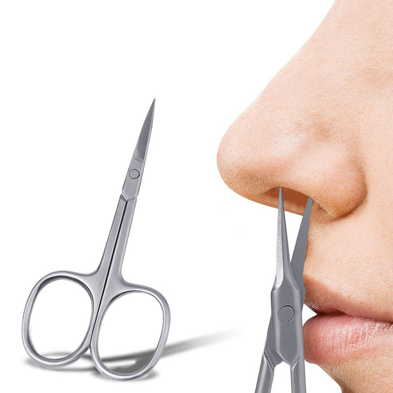 Ekstra fine male škarice za nokte od nehrđajućeg čelika Manikura zanoktice Ljepota Pedikura Njega za žene Nokti na rukama i nogama