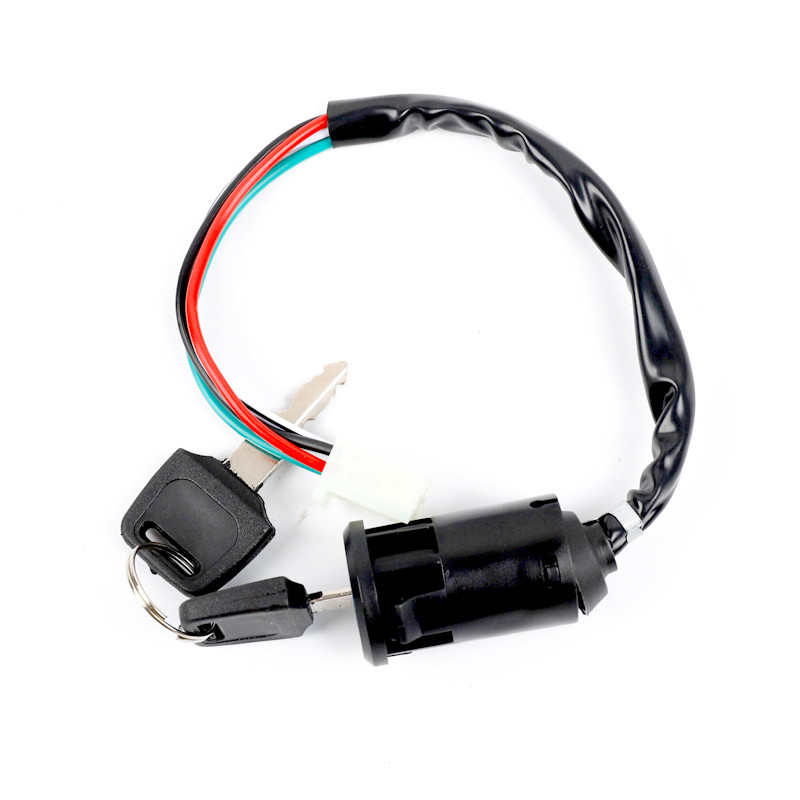 1 vnt universalus motociklo uždegimo jungiklio raktas ATV, skirtas Honda, Yamaha, Kawasaki, skirtas Suzuki