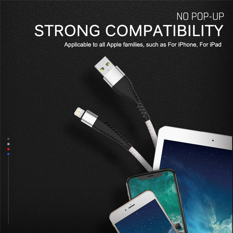 USB kabel za brzo punjenje za iPhone 12 13 14 11 Pro X Max 6 7 8 Plus 5 SE Apple iPad Origin Kabel za mobilni telefon Žica za punjenje podataka 3m