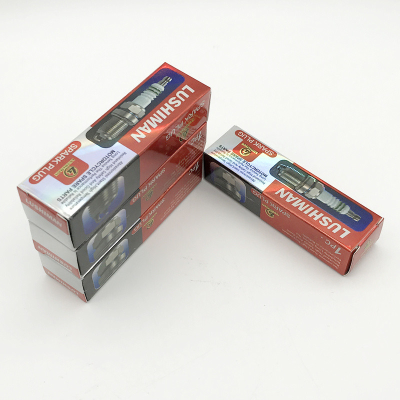 1 gab augstas veiktspējas motocikla 10 mm aizdedzes svece D8TJC priekš 50CC-150CC ATV GY6 50cc 110cc 125cc 150cc motocikla svece