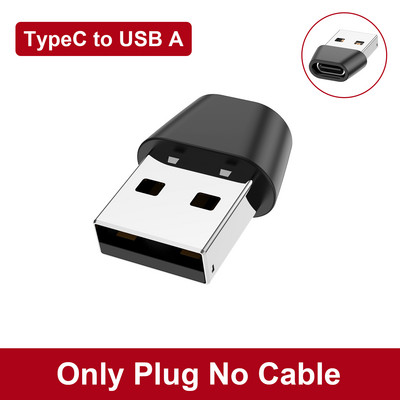 Cablu de încărcare rapid PD USLION 60W USB C la tip C Cablu de date micro magnetic 3A Cablu USB pentru iPhone 13 Macbook Huawei Samsung S22