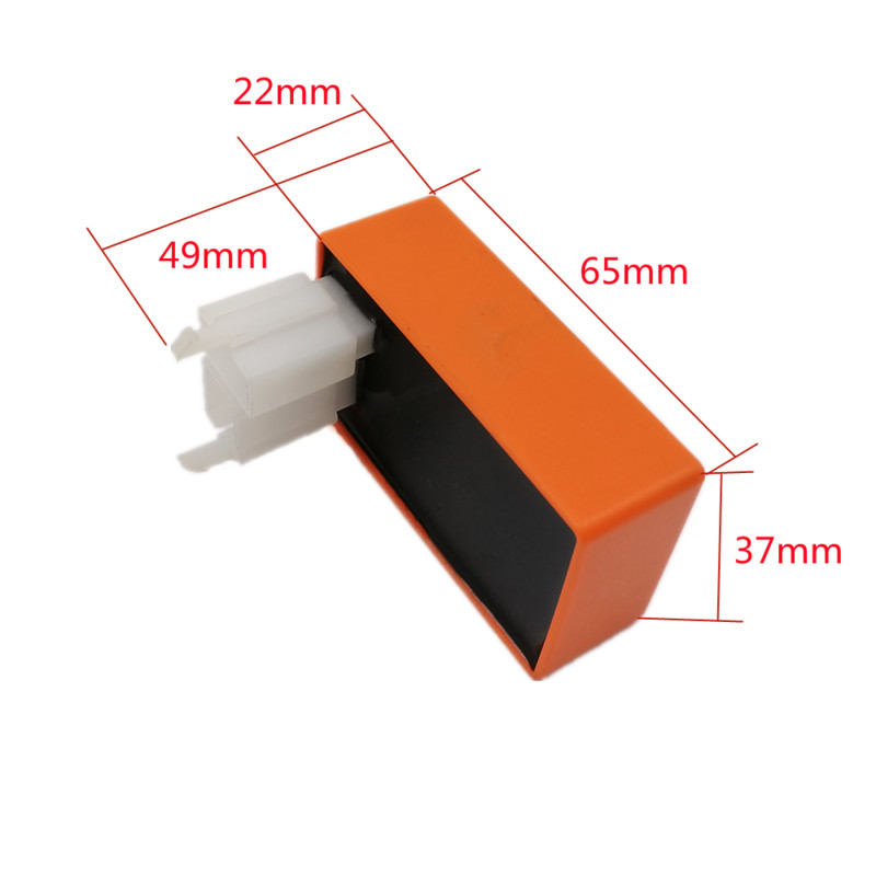 Piese de performanță pentru motociclete Unitate de sistem de aprindere de aprindere CDI Racing pentru CG 50 125 150 250CC ATV Pit Dirt Bike Moped Scooter