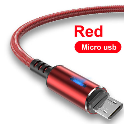 Cablu Micro USB 5A LED Incarcare Rapida Cablu Micro Date Pentru Huawei Samsung Xiaomi Android Accesorii Telefon Mobil Cabluri Incarcator