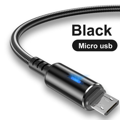 Cablu Micro USB 5A LED Incarcare Rapida Cablu Micro Date Pentru Huawei Samsung Xiaomi Android Accesorii Telefon Mobil Cabluri Incarcator