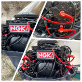 Cablu universal de aprindere NGK pentru motociclete pentru bujie Cablu de alimentare cu iridiu ATV Scooter de curse moto Kawasaki Yamaha