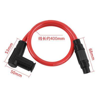 Cablu universal de aprindere NGK pentru motociclete pentru bujie Cablu de alimentare cu iridiu ATV Scooter de curse moto Kawasaki Yamaha