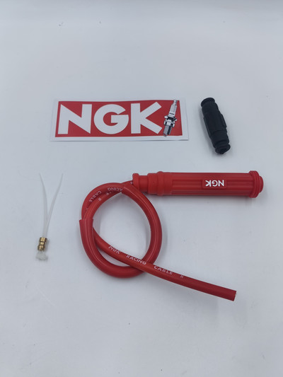 Cablu universal de aprindere NGK pentru motociclete pentru bujie Cablu de alimentare cu iridiu ATV Scooter de curse moto Kawasaki Yamaha
