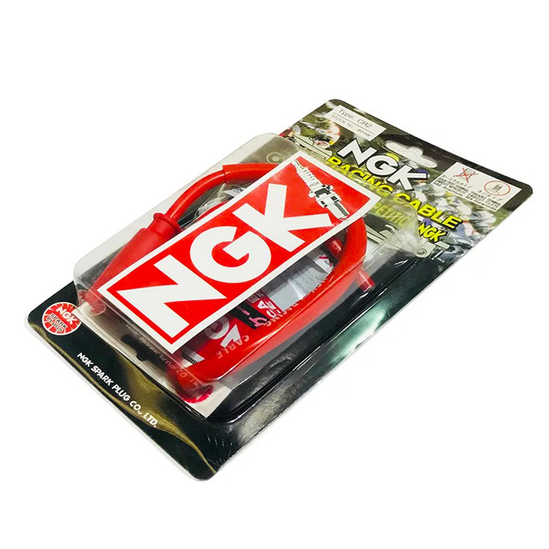 Cablu universal de aprindere NGK pentru motociclete pentru bujie Cablu de alimentare cu iridiu ATV Scooter de curse moto Kawasaki Yamaha