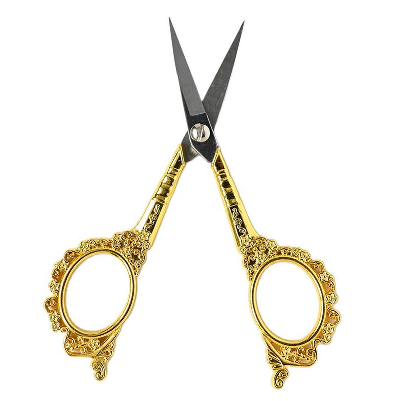 1vnt Profesionalios nerūdijančio plieno odelių žirklės 4 colių Aurora metalinės manikiūro žirklės Retro Precision Beauty nagų žirklės$*$