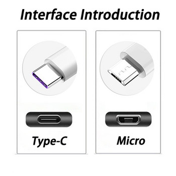 66W 5A USB Type C кабел за данни 3A Micro USB пружинен телескопичен кабел за бързо зареждане за Sumsung Xiaomi POCO iPhone13 14 Pro Max