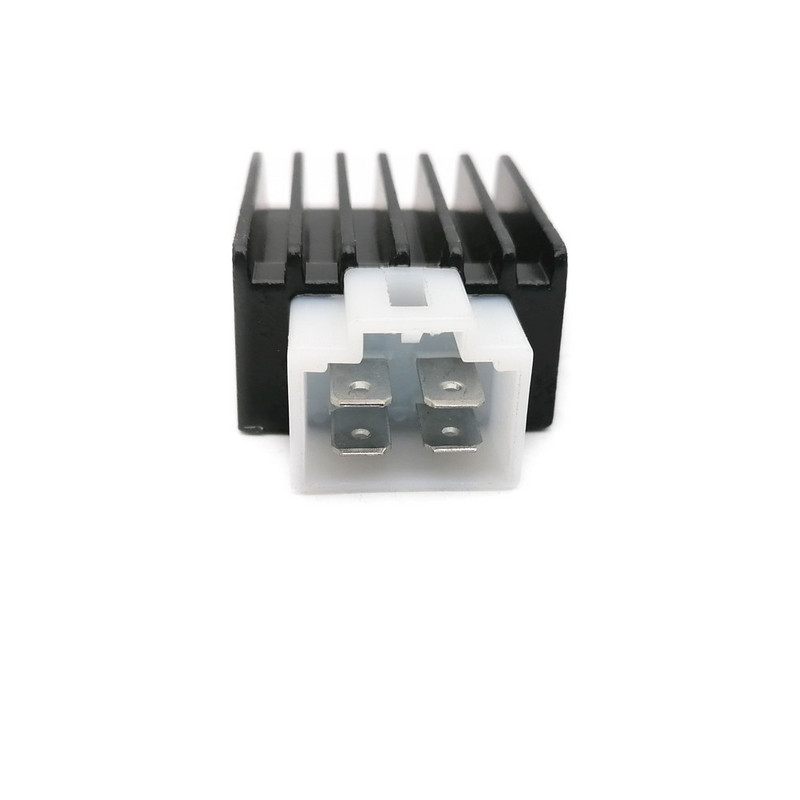 Motociklo našumo dalys Uždegimo įtampos reguliatoriaus lygintuvas, skirtas GY6 50 80 100 125 150CC ATV Pit Bike Buggie Moped Motoroleris