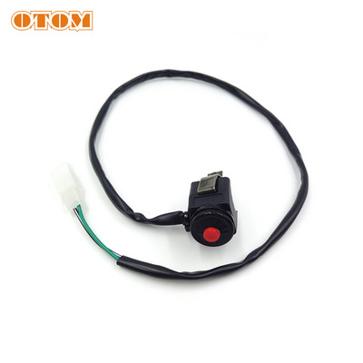 OTOM întrerupător de ucidere a motocicletei roșu galben buton de pornire claxon pentru KTM EXC HUSQVARNA FE CRF KXL YZF RMZ Dirt Pit Bike ON/OFF