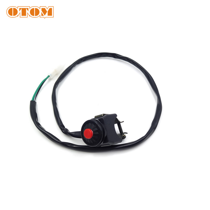 OTOM întrerupător de ucidere a motocicletei roșu galben buton de pornire claxon pentru KTM EXC HUSQVARNA FE CRF KXL YZF RMZ Dirt Pit Bike ON/OFF