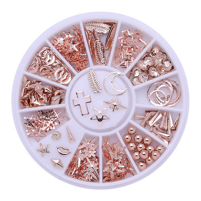 Nagu Rhinestone Mazas neregulāras krelles jauktu krāsu akmens manikīrs 3D nagu mākslas rotājumi uz riteņu nagiem aksesuāri manikīrs