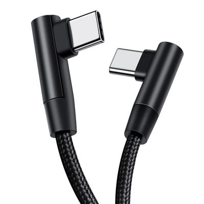 0,25 m/0,5 m/1 m/2 m 90 stupnjeva USB Type C na USB C kabel za Samsung Huawei Xiaomi Redmi Macbook Kabel za brzo punjenje PD Type-c kabel