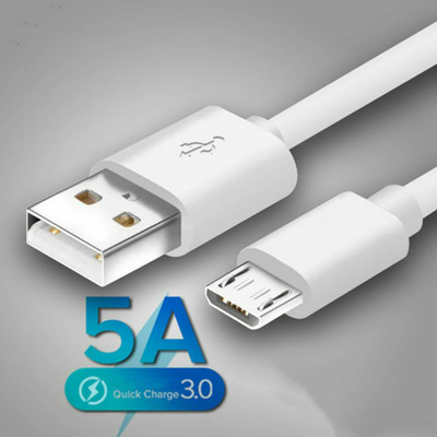Micro USB kábel 5A gyorstöltő vezetékes mobiltelefon Micro USB kábel Xiaomi redmi Samsung Andriod Micro usb adatkábelhez