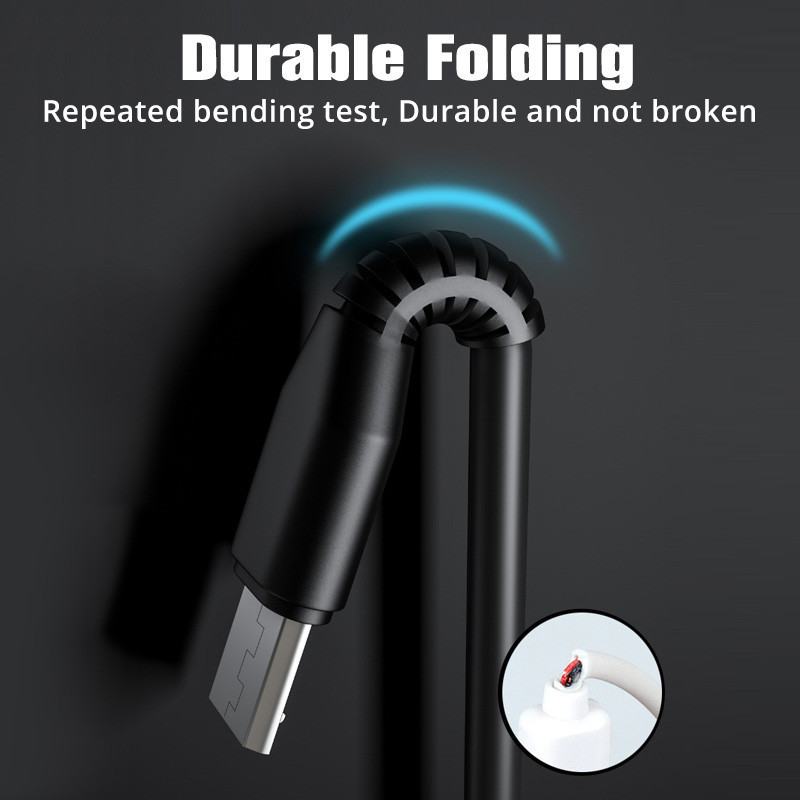 Lovebay 2 în 1 Cablu USB tip C Micro USB C Cablu de încărcare rapidă pentru telefon mobil pentru Huaiwei Samgsung Xiaomi Tip C Cablu de încărcare