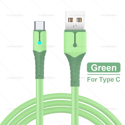 C-tüüpi USB-kaabel 5A kiirlaadimise USB-C-kaabel Huawei andmejuhtme laadija jaoks USB-tüüpi C-kaabel Honor Xiaomi POCO X3 M3 1/2M jaoks