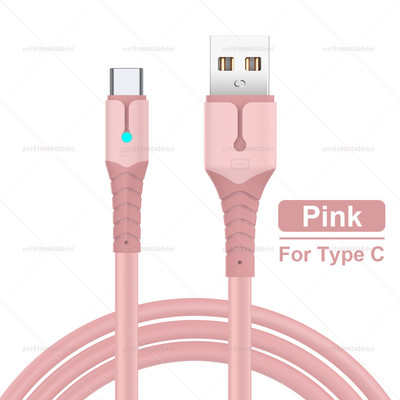 C-tüüpi USB-kaabel 5A kiirlaadimise USB-C-kaabel Huawei andmejuhtme laadija jaoks USB-tüüpi C-kaabel Honor Xiaomi POCO X3 M3 1/2M jaoks