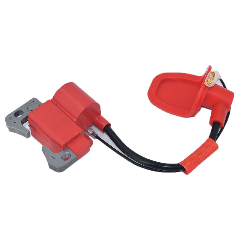 Bobină de aprindere roșie de performanță pentru 43cc 47cc 49cc Mini Quad Pocket Dirt Bike ATV Partea motorului în 2 timpi cu bujie L7T