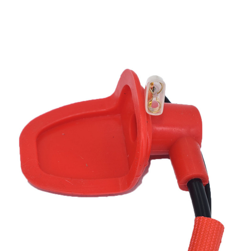 Bobină de aprindere roșie de performanță pentru 43cc 47cc 49cc Mini Quad Pocket Dirt Bike ATV Partea motorului în 2 timpi cu bujie L7T